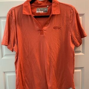 Aflac* cutter and buck polo shirt, orange​​